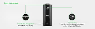 APC Back-UPS Pro uninterruptible power supply (UPS) Line-Interactive 1.5 kVA 865 W 6 AC outlet(s) view 14