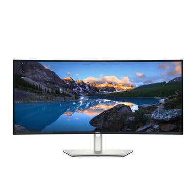 DELL UltraSharp U3425WE computer monitor 86.7 cm (34.1") 3440 x 1440 pixels Wide Quad HD LCD Black, Silver view 1