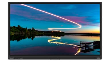Lenovo ThinkVision T86 computer monitor 2.18 m (86") 3840 x 2160 pixels 4K Ultra HD LED Touchscreen Black view 1