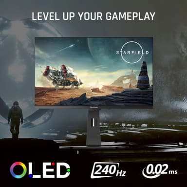 Viewsonic XG272-2K-OLED computer monitor 68.6 cm (27") 2560 x 1440 pixels Quad HD Black, White view 2