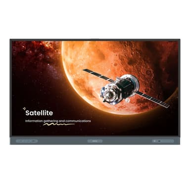 BenQ RP8604 interactive whiteboard 2.18 m (86") 3840 x 2160 pixels Touchscreen Black view 1