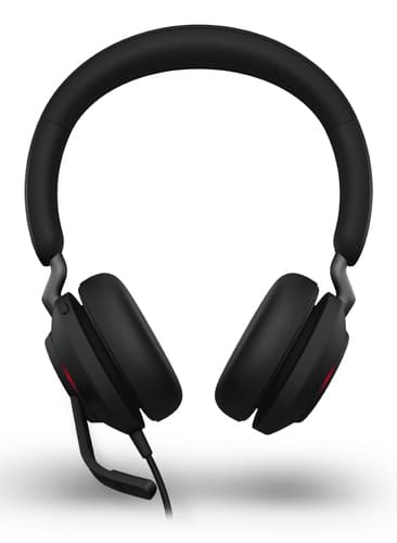 Jabra Evolve2 40 SE Headset Wired Head-band Office/Call center USB Type-C / USB Type-A Black