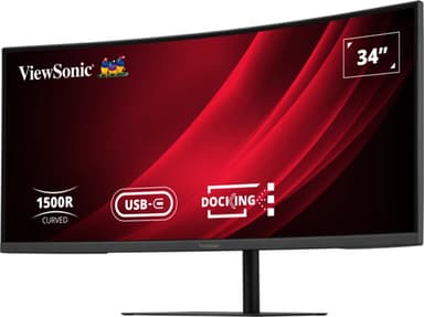 Viewsonic VG3419C-2 computer monitor 86.4 cm (34") 3440 x 1440 pixels UltraWide Quad HD LED Black view 3
