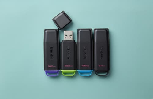 Kingston Technology DataTraveler 64GB Portable USB 3.2 Gen 1 Exodia Black