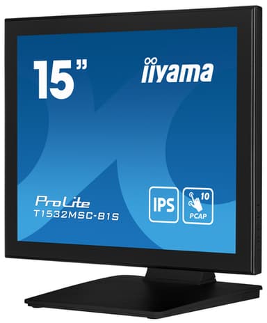 iiyama ProLite T1532MSC-B1S computer monitor 38.1 cm (15") 1024 x 768 pixels XGA LCD Touchscreen Black view 5