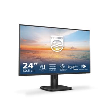 Philips 1000 series 24E1N1100A/00 computer monitor 60.5 cm (23.8") 1920 x 1080 pixels Full HD LCD Black view 2