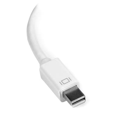 StarTech.com Mini DisplayPort to HDMI Adapter - Active mDP to HDMI Video Converter - 4K 30Hz - Mini DP or Thunderbolt 1/2 Mac/PC to HDMI Monitor/TV/Display - mDP 1.2 to HDMI Adapter Dongle - White view 2