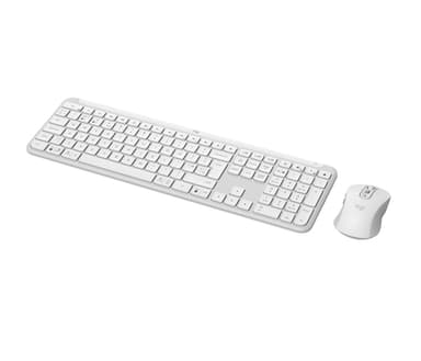 Logitech 920-012598 keyboard Mouse included Office RF Wireless + Bluetooth QWERTY UK English White view 4
