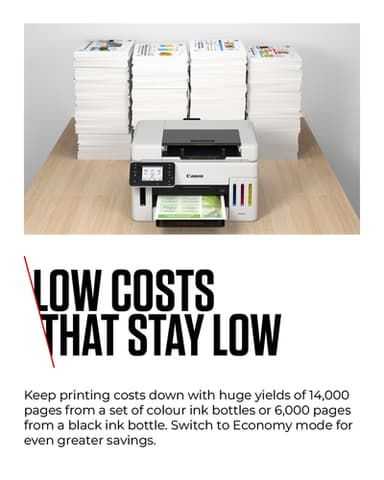 Canon MAXIFY GX6550 Inkjet A4 600 x 1200 DPI Wi-Fi view 6