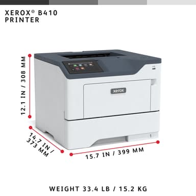 Xerox B410 A4 47ppm Duplex Printer PS3 PCL5e/6 2 Trays Total 650 Sheets view 7
