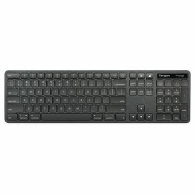 Targus EcoSmart AKB874UK keyboard Universal USB QWERTY UK English Black view 1