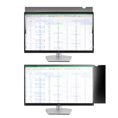 StarTech.com Monitor Privacy Screen for 18.5 inch PC Display - Computer Screen Security Filter - Blue Light Reducing Screen Protector Film - 16:9 Widescreen - Matte/Glossy - +/-30 Degree view 5