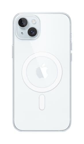 Apple iPhone 15 Plus Clear Case with MagSafe view 2