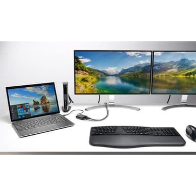 Kensington Pro Fit Ergo Wireless Keyboard (Black) view 10