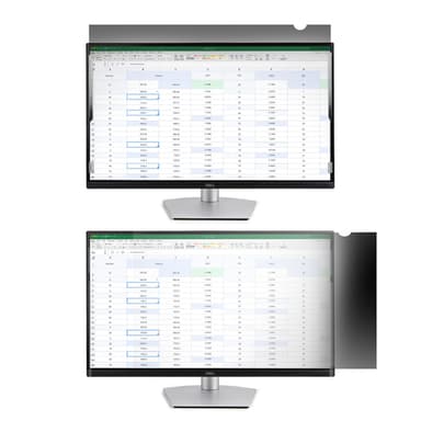 StarTech.com 23.6-inch 16:9 Computer Monitor Privacy Filter, Anti-Glare Privacy Screen w/51% Blue Light Reduction, Monitor Screen Protector w/+/- 30 Deg. Viewing Angle view 4