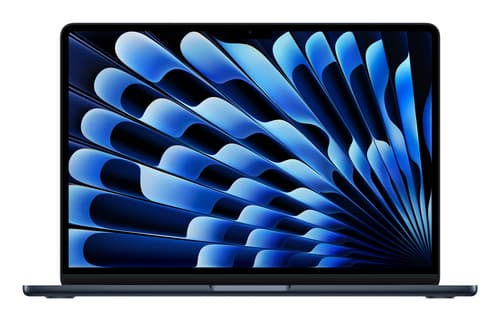 Apple MacBook Air 13-inch : M4 chip with 10-core CPU and 10-core GPU, 16GB, 512GB SSD - Midnight