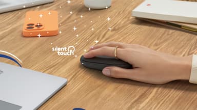 Logitech 910-007015 mouse Travel Ambidextrous RF Wireless + Bluetooth Optical 4000 DPI view 9