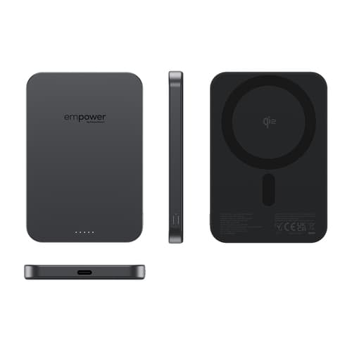 PanzerGlass empower™ by ® empower™ Bank | 5000mAh | Space Black