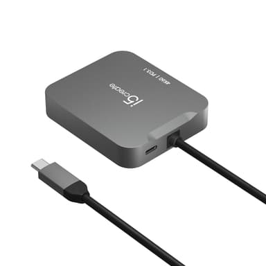 j5create JCD3191 4K60 Elite USB-C® Travel Adapter, Black view 2