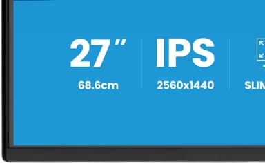 iiyama ProLite XB2792QSU-B1 computer monitor 68.6 cm (27") 2560 x 1440 pixels Quad HD LED Black view 9