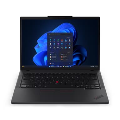 Lenovo ThinkPad T14 Gen 6 (Intel) Copilot+ PC Intel Core Ultra 5 226V Laptop 35.6 cm (14") WUXGA 16 GB LPDDR5x-SDRAM 512 GB SSD Wi-Fi 7 (802.11be) Windows 11 Pro UK English Black view 1