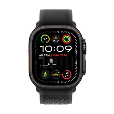 Apple Watch Ultra 2 GPS + Cellular 49mm Black Titanium Case with Black Trail Loop - M/L view 2