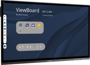 Viewsonic IFP6562 Signage Display Interactive flat panel 165.1 cm (65") LED Wi-Fi 350 cd/m² 4K Ultra HD Black Touchscreen Built-in processor Android 8.0 view 4