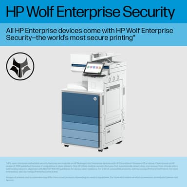 HP LaserJet Enterprise 8601z Multifunction Black and white Printer, Only Ethernet; Duplex; Copier, Scanner view 12