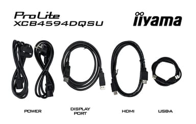 iiyama ProLite XCB4594DQSU-B1 computer monitor 113 cm (44.5") 5120 x 1440 pixels Dual QHD LED Black view 20
