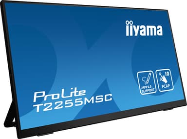 iiyama ProLite T2255MSC-B1 computer monitor 54.6 cm (21.5") 1920 x 1080 pixels Full HD LCD Touchscreen Black view 4