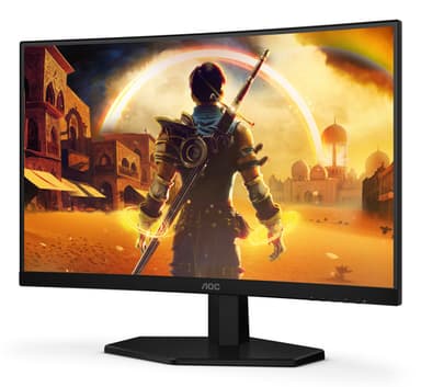 AOC G4 23.6" VA FHD 180Hz computer monitor 59.9 cm (23.6") 1920 x 1080 pixels Full HD LCD Black, Red view 7