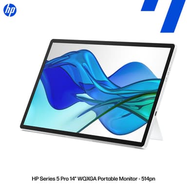 HP Series 5 Pro 14 inch WQXGA Portable Monitor - 514pn view 4