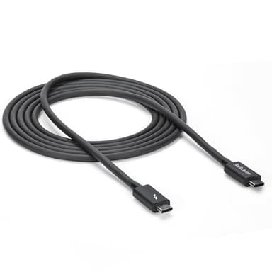 StarTech.com 2m (6.6ft) Thunderbolt 3 Cable, 20Gbps, 100W PD, 4K, Thunderbolt Certified, Compatible with Thunderbolt 4/USB 3.2/DisplayPort view 5