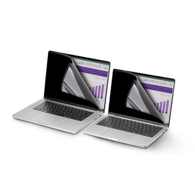 StarTech.com 14-inch MacBook Pro M1 M2 M3 M4 M5 Magnetic Laptop Privacy Screen, Blue Light Screen Protector, Reversible Anti-Glare Matte or Glossy Sides, Laptop Privacy Filter view 6