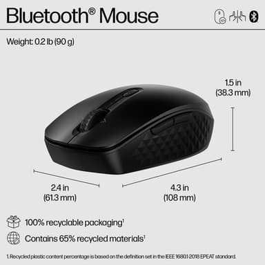 HP 425 Programmable Bluetooth Mouse view 2