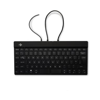 R-Go Tools Ergonomic keyboard R-Go Split Break v2 with break software, ergonomic split keyboard, QWERTY (UK), Wired, black view 2