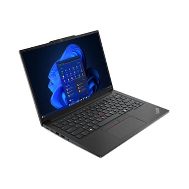 Lenovo ThinkPad E14 Gen 6 (AMD) AMD Ryzen™ 5 7535HS Laptop 35.6 cm (14") WUXGA 16 GB DDR5-SDRAM 256 GB SSD Wi-Fi 6E (802.11ax) Windows 11 Pro Black UK English view 3