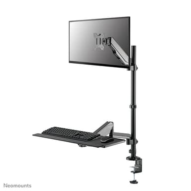 Neomounts DS90-325BL1 Sit-stand workstation desk 17-32" - gas spring view 1