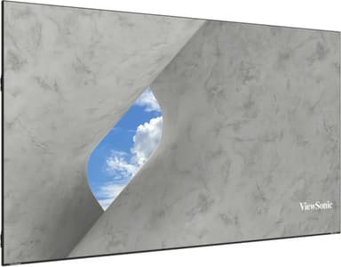 Viewsonic LDE163G-182 Signage Display 4.14 m (163") LED 600 cd/m² Full HD Black Built-in processor view 2