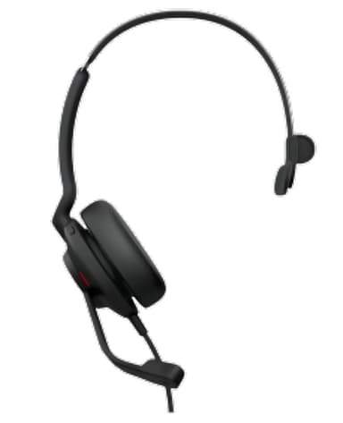 Jabra Evolve2 30 SE USB C/A UC Mono Headset Wired Handheld Office/Call center USB Type-C / USB Type-A Black view 1