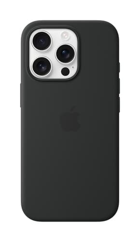 Apple iPhone 16 Pro Silicone Case with MagSafe - Black view 2