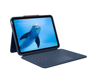 Logitech Rugged Combo 4 Touch QWERTY UK English Smart Connector Blue view 3