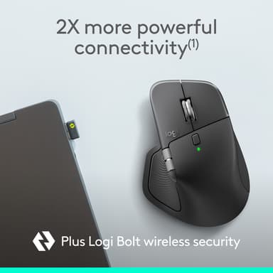 Logitech MX Master 4 for Business - Graphite view 2