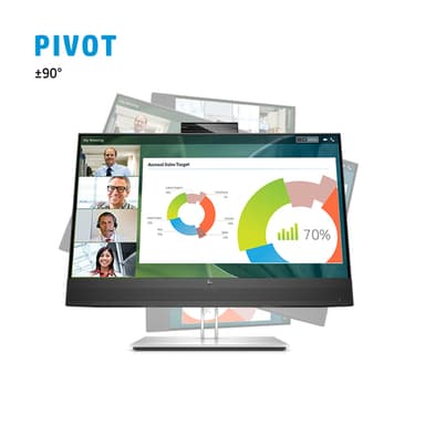HP E24mv G4 FHD Conferencing Monitor view 7