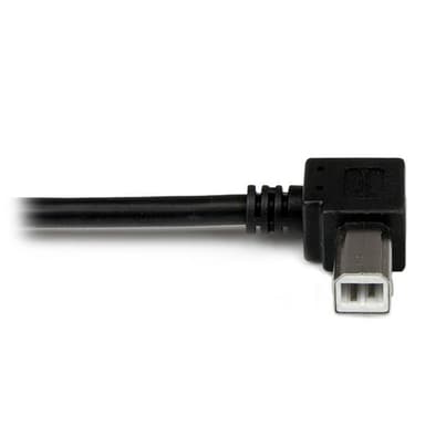 StarTech.com 2m USB 2.0 A to Left Angle B Cable - M/M view 5
