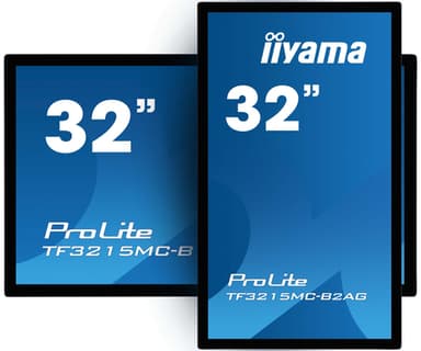 iiyama ProLite TF3215MC-B2AG computer monitor 80 cm (31.5") 1920 x 1080 pixels Full HD LED Touchscreen Kiosk Black view 3