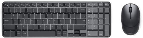 DELL Pro 7 KM746 keyboard Mouse included Universal RF Wireless + Bluetooth QWERTY UK English Graphite