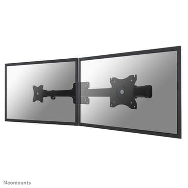 Neomounts FPMA-CB100BLACK Dual crossbar monitor arm adapter 10-27" view 1