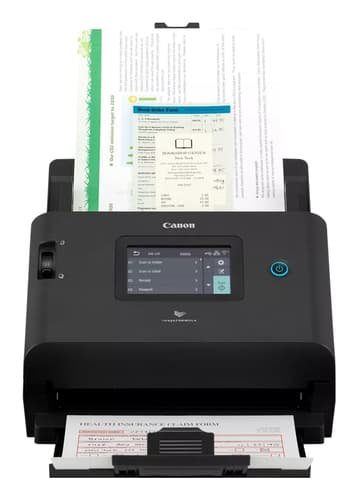 Canon imageFORMULA DR-S350NW Driveless USB & Networking document scanner view 1