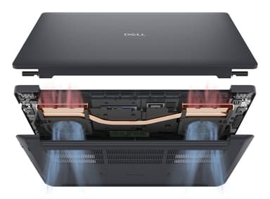 DELL Pro Max 16 MC16250 Intel Core Ultra 7 265H Mobile workstation 40.6 cm (16") Full HD+ 32 GB DDR5-SDRAM 1 TB SSD NVIDIA RTX PRO 500 Blackwell Wi-Fi 7 (802.11be) Windows 11 Pro Black UK English view 11